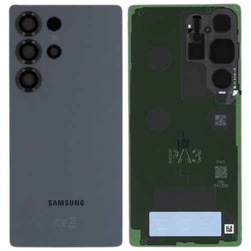 Cubierta de batería Samsung Galaxy S23 en Phantom Black - Paquete de servicio genuino