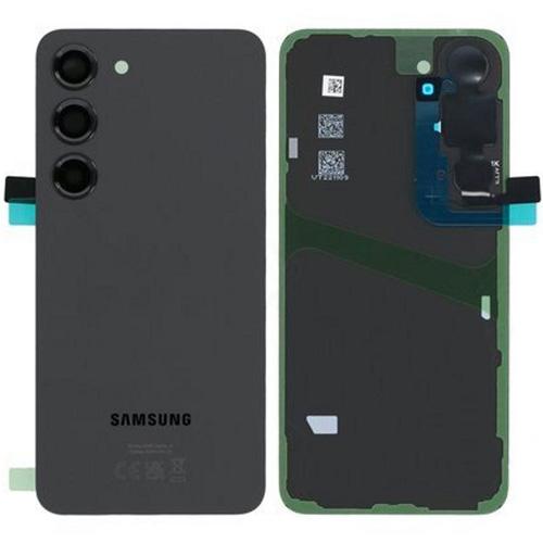 Samsung Galaxy S23 Battery Cover In Phantom Black - Genuine Service Pack