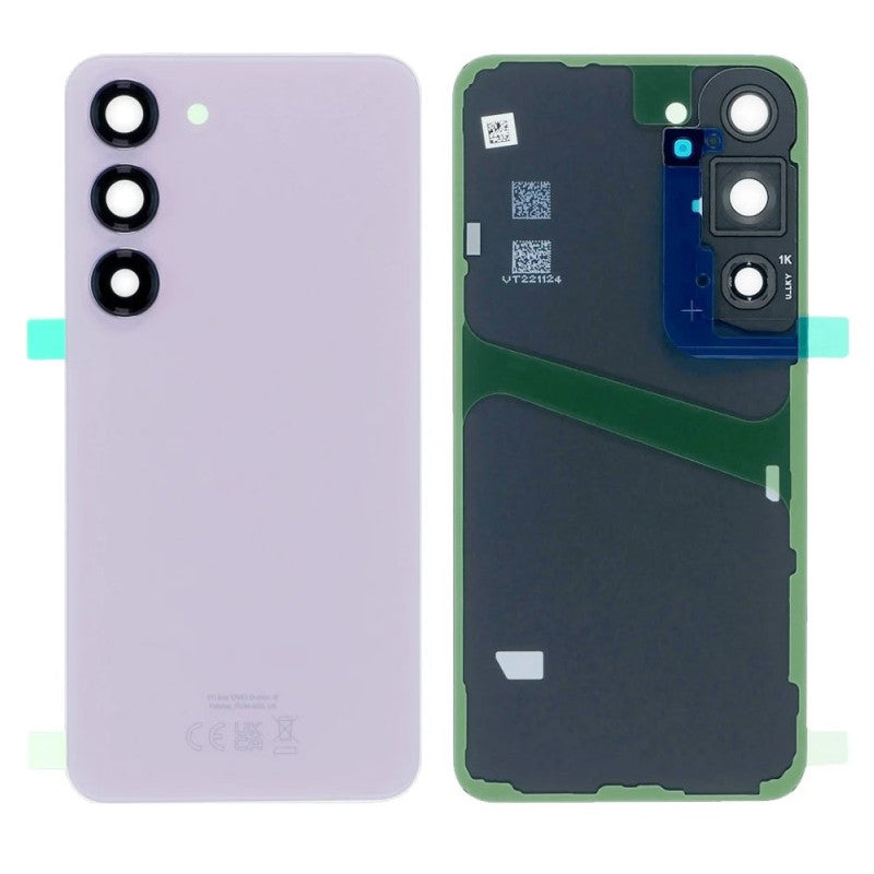 Cubierta de batería Samsung Galaxy S23 en Phantom Black - Paquete de servicio genuino